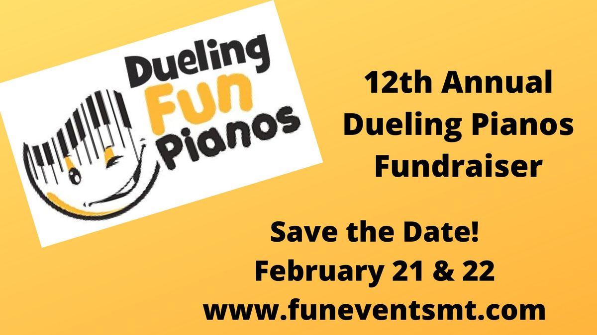 Dueling Pianos Fundraiser Friday & Saturday Battles