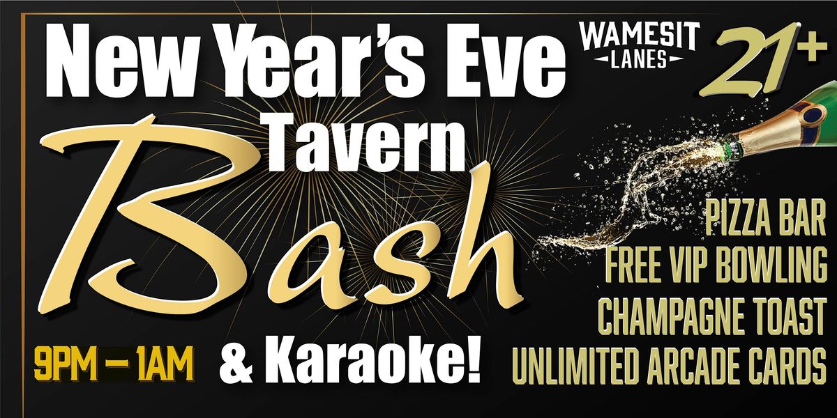 New Year's Eve Tavern Bash & Karaoke 2024