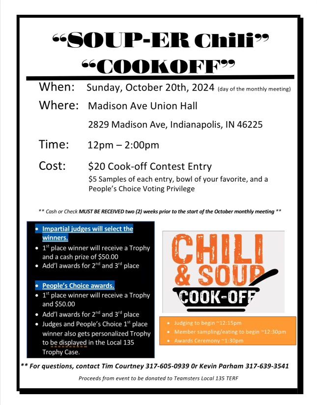 SOUP-ER Chili Cook-off