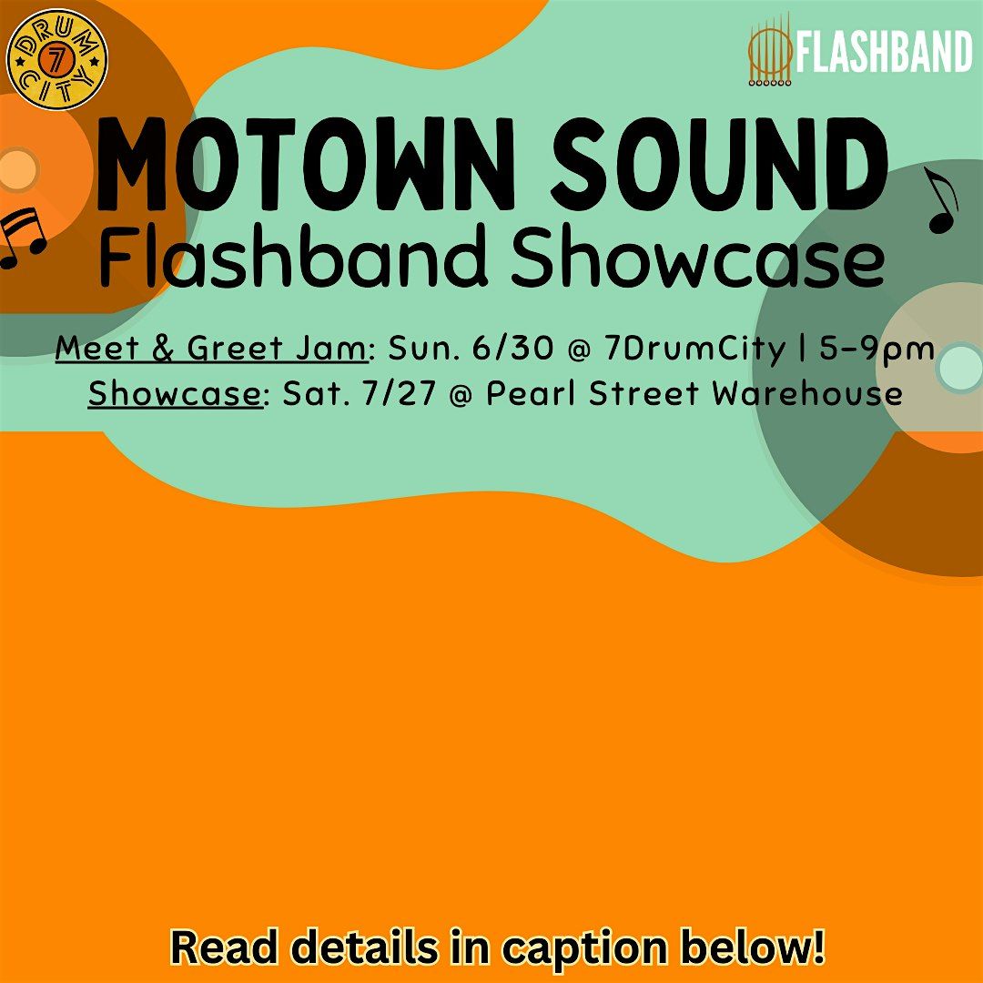 Motown Sound Flashband - Meet & Greet Jam Lottery