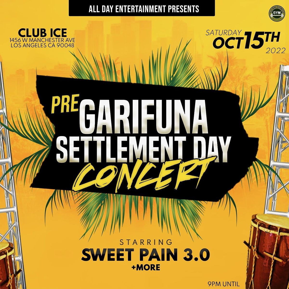 Pre-Garifuna Settlement Day Concert