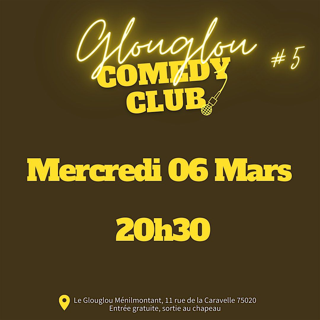 Glouglou Comedy Club Volume 6