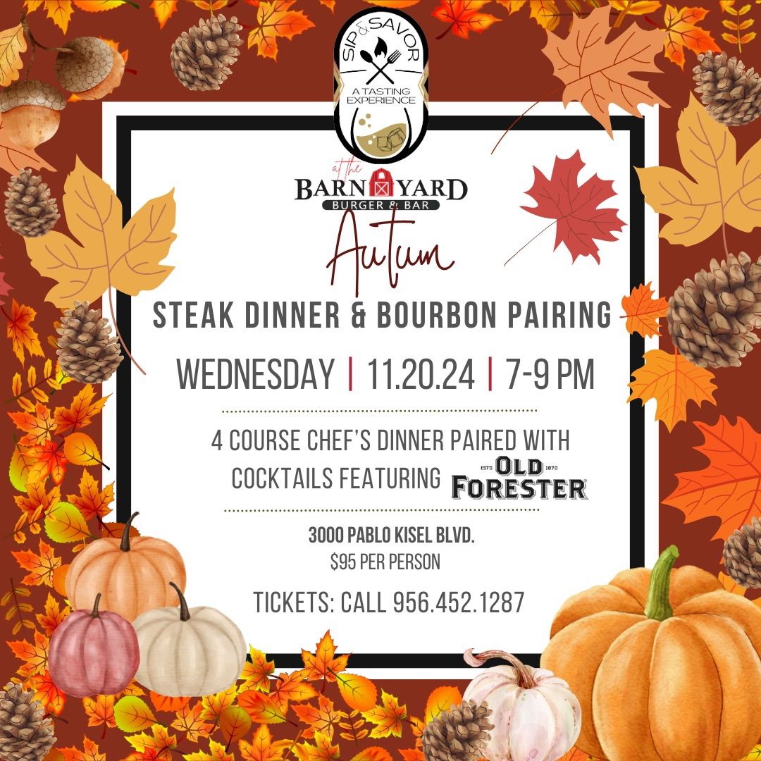 Sip & Savor at The Barnyard: November Edition