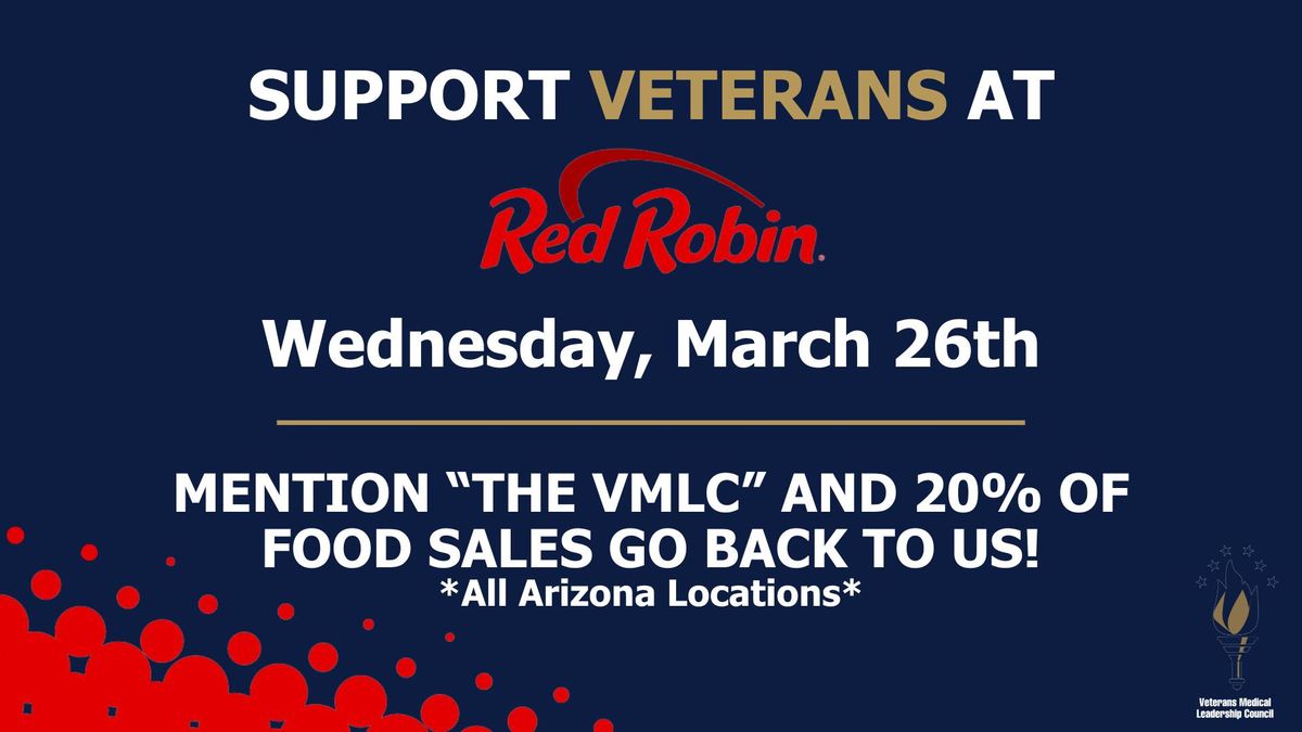 Eat at Red Robin to Support Local Veterans