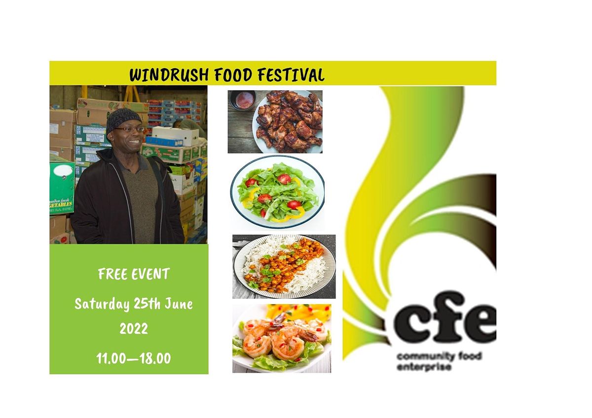 Windrush Food Festival, Royal Victoria Square, London, 25 June 2022