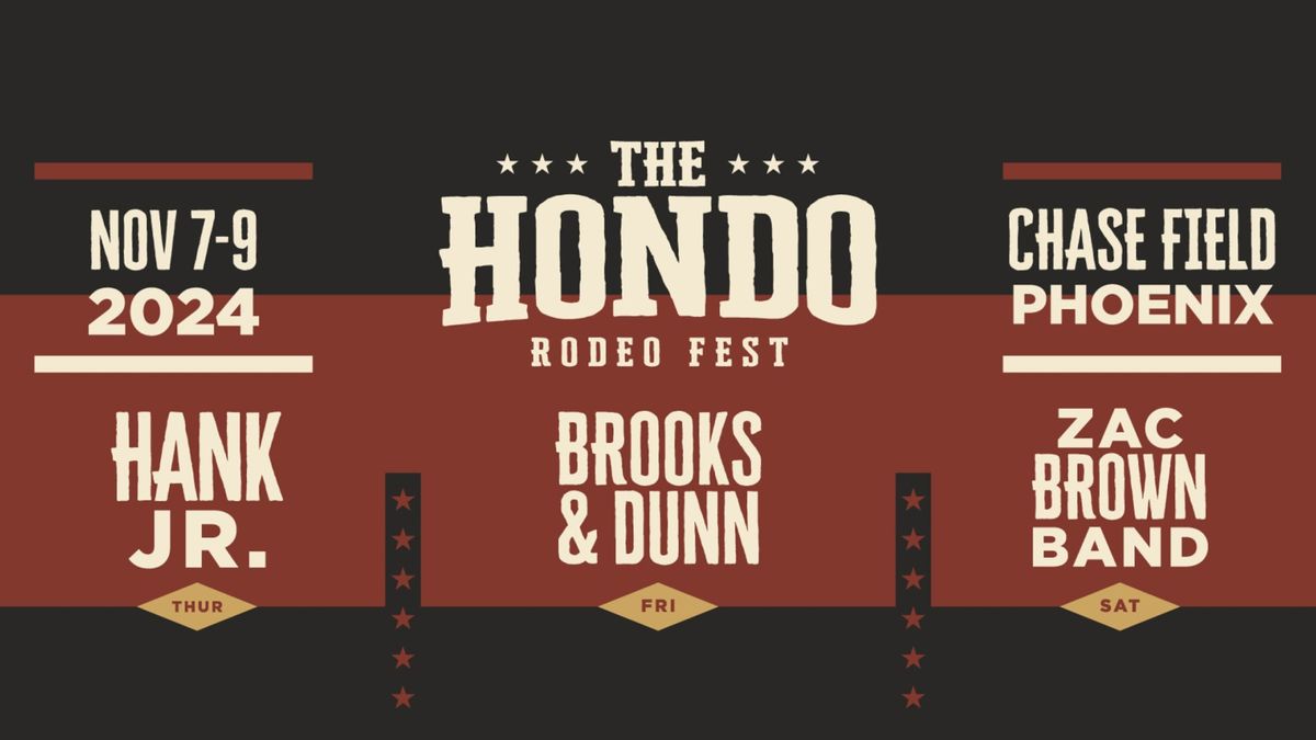 Hondo Rodeo Fest: Brooks and Dunn, Zac Brown Band & Hank Williams Jr.