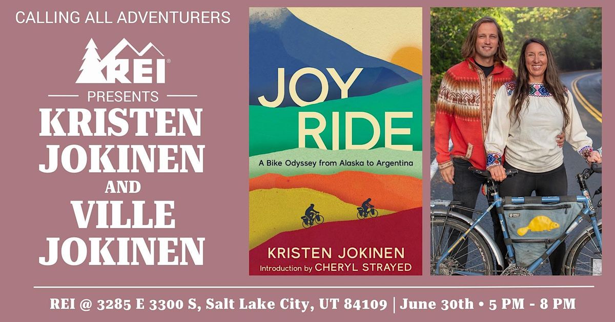 Joy Ride: A Bike Odyssey from Alaska to Argentina REI Event