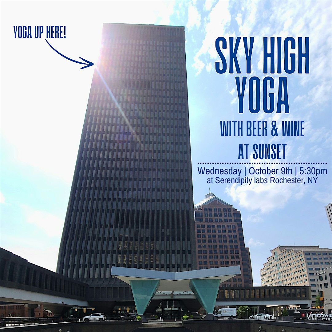 Sky High Yoga + Beer & Wine at Sunset