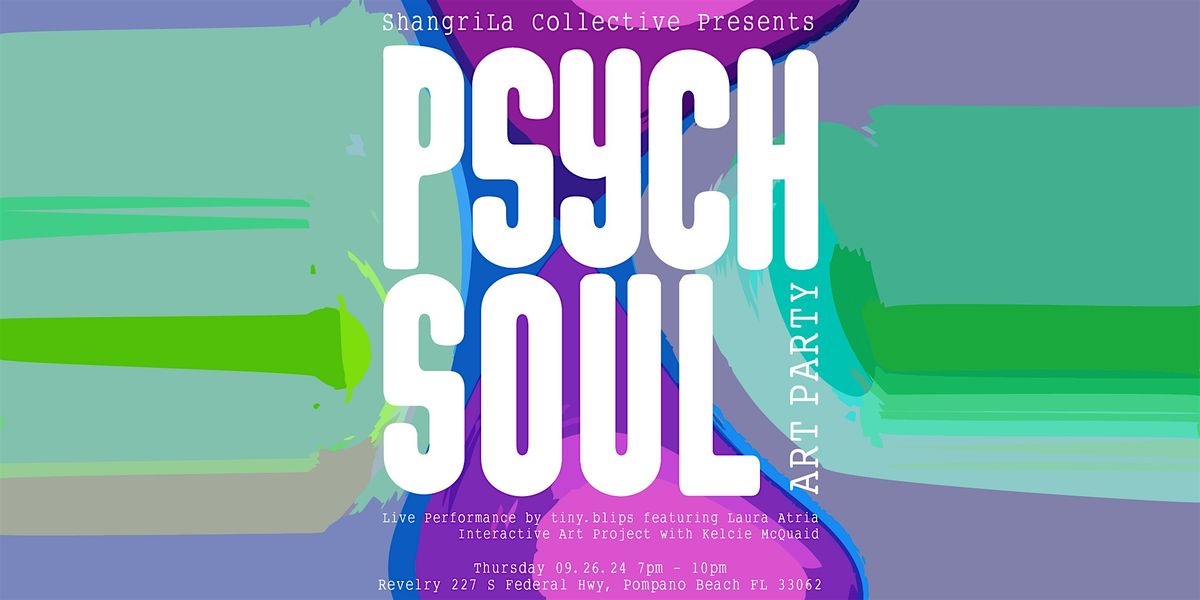 Paint Night - Psych Soul Art Party | Paint & Sip & More