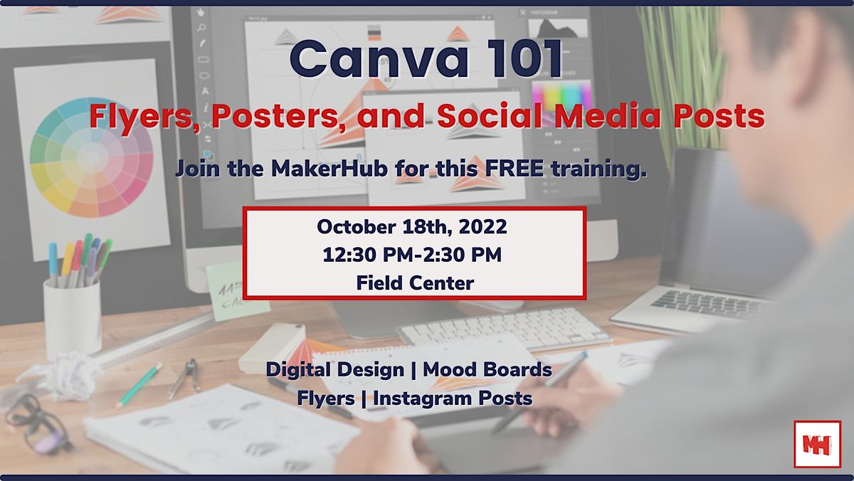 Learn Canva to design compelling flyers and posters