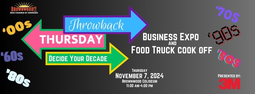 30th Annual Business Expo and 2nd Annual Food Truck Cook-Off, presented by 3M.