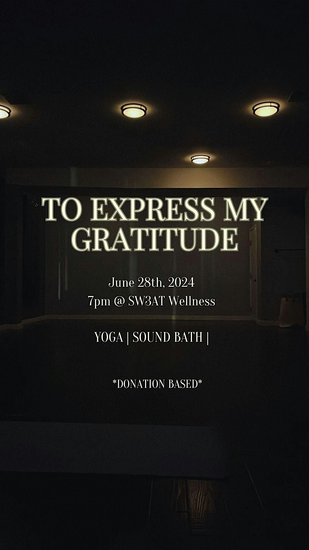 @provalyoga: "to express my gratitude"
