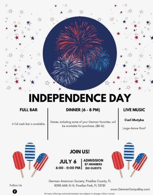 Independence Day Dance and Dinner