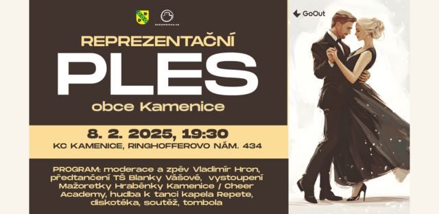 Reprezenta\u010dn\u00ed ples obce Kamenice