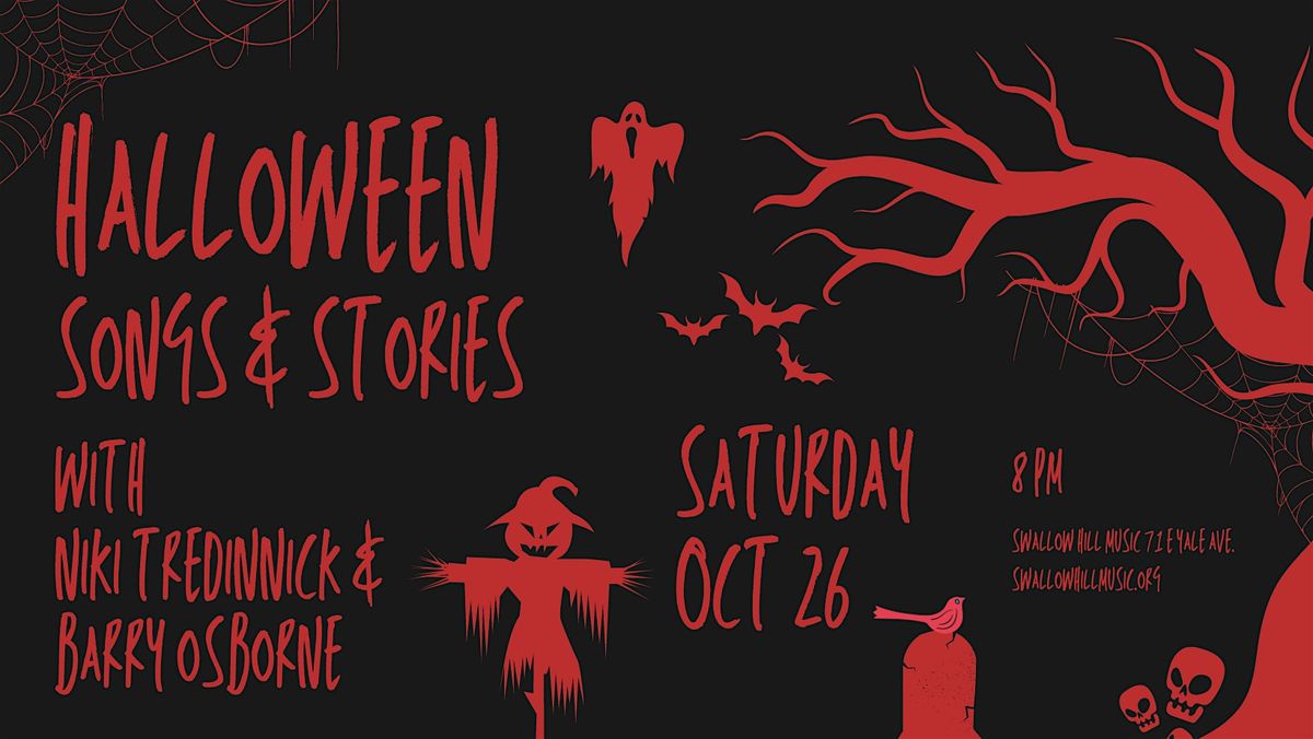 Halloween Songs & Stories with Niki Tredinnick and Barry Osborne