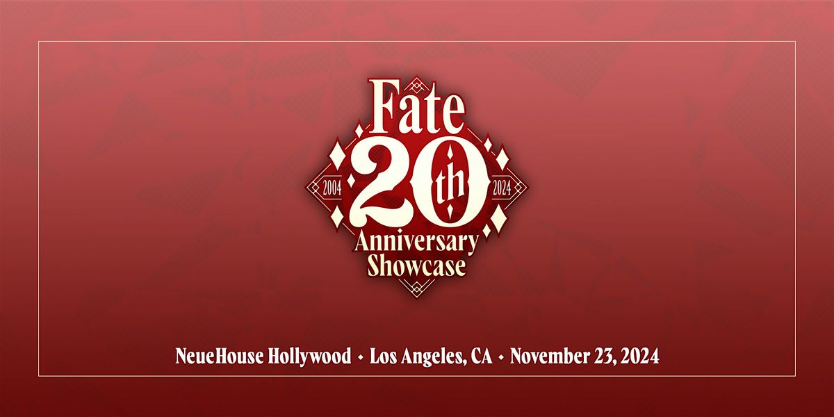 Fate 20th Anniversary Showcase