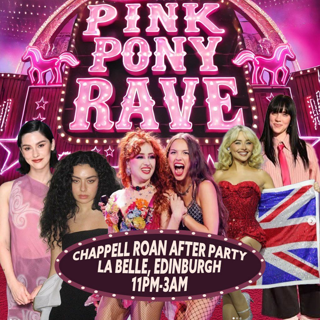 Pink Pony Rave: Chappell Roan After Party (Edinburgh)