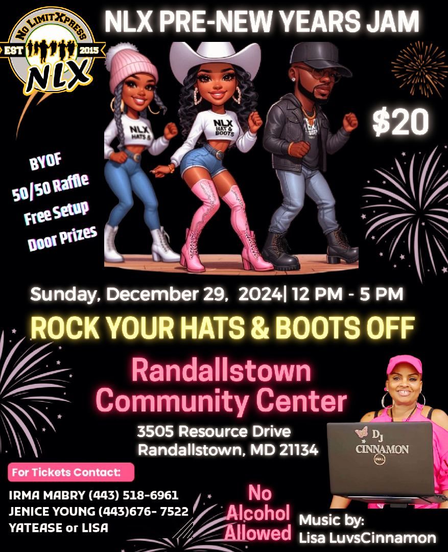 NLX PRE-NEW YEARS LINE DANCE DAY PARTY JAM