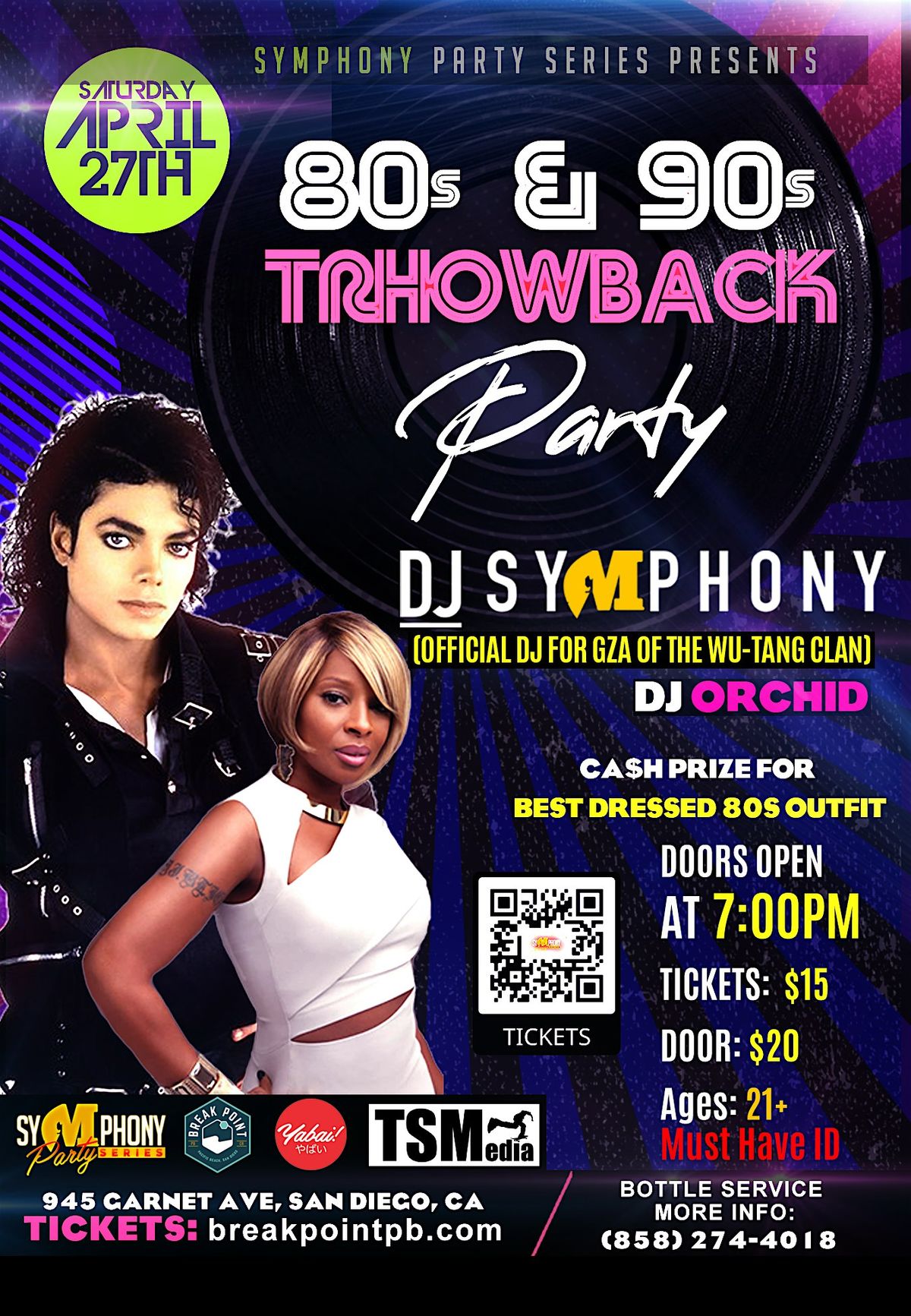80s & 90s Throwback Party