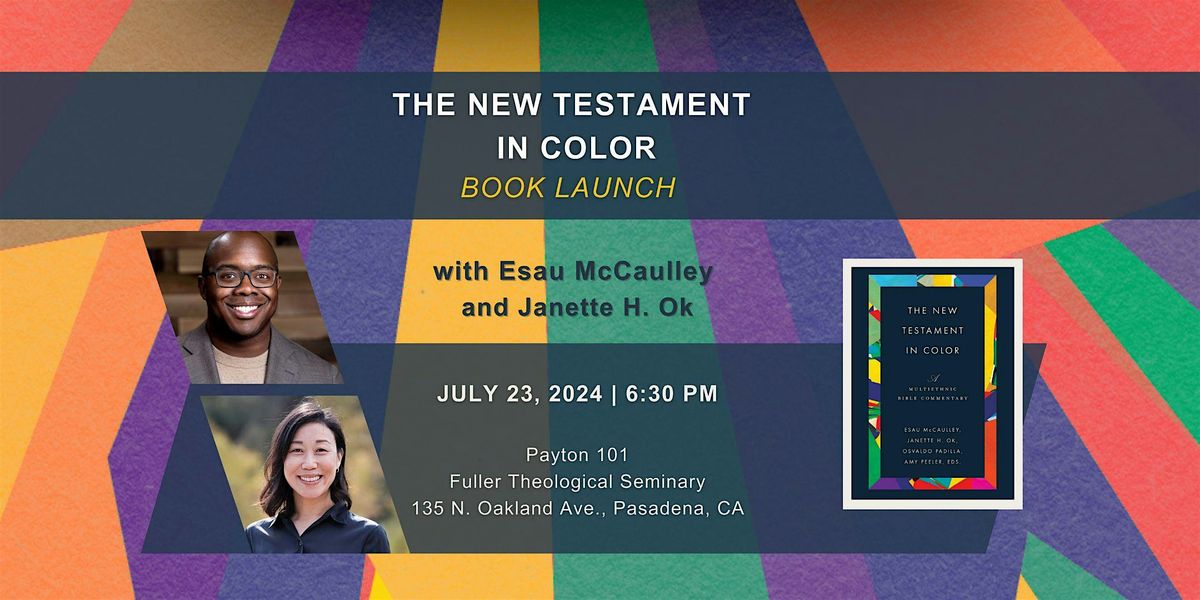 The New Testament In Color Book Launch