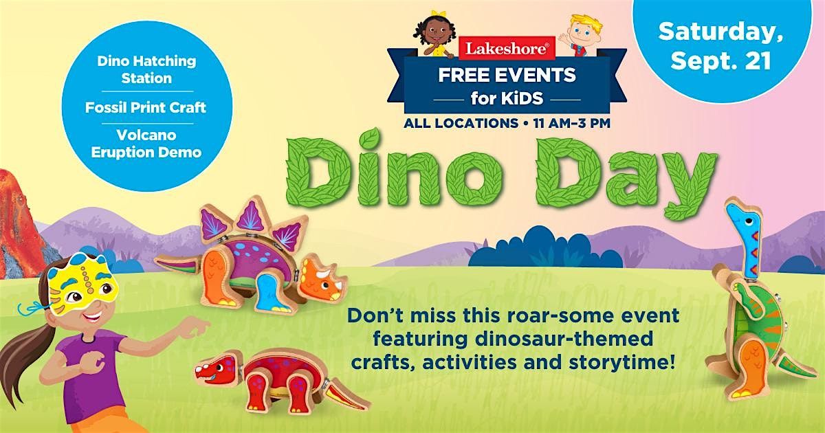 Free Kids Event: Dino Day (Bellevue)