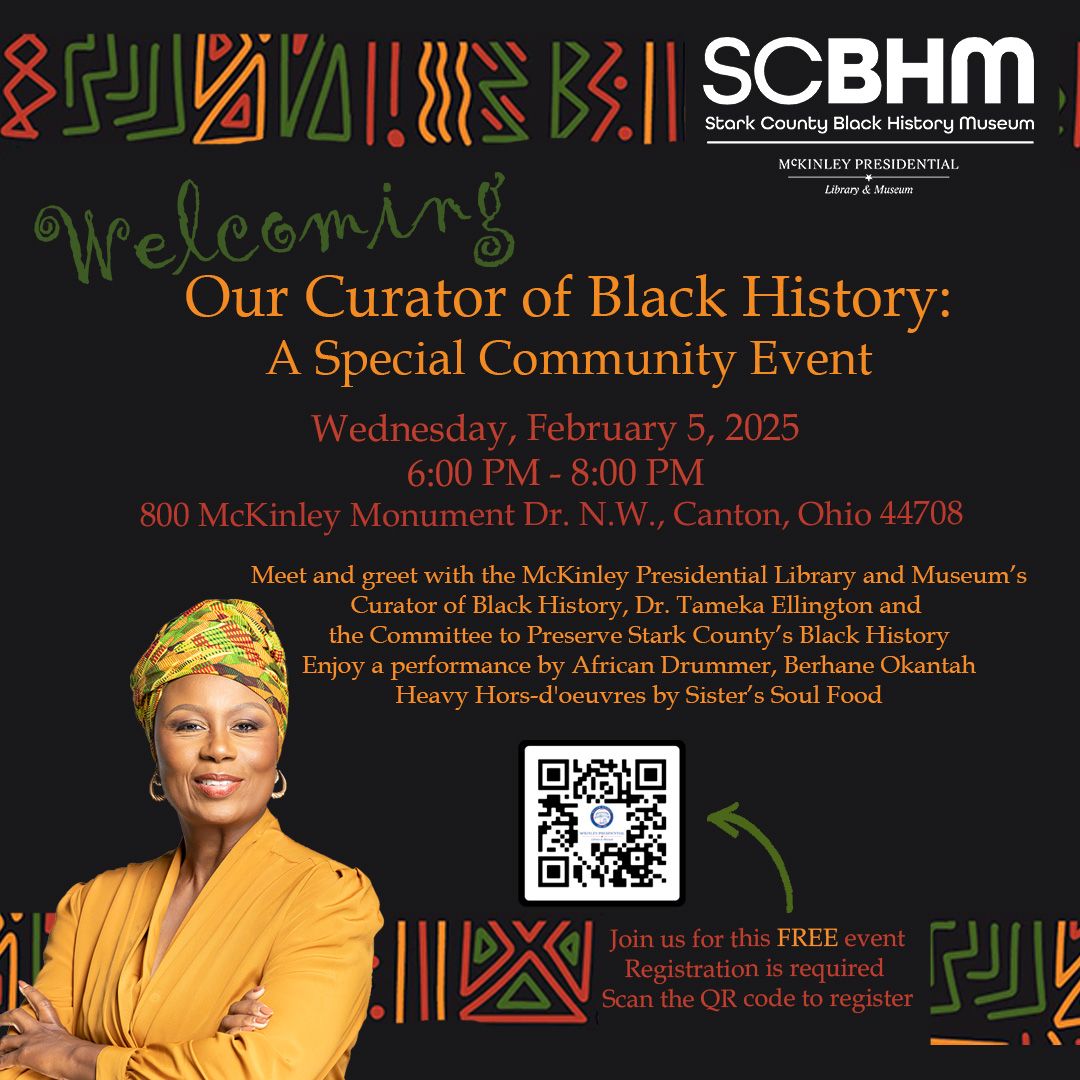 Welcoming Our Curator of Black History:  A Special Community Event