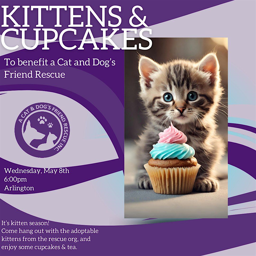 Kittens + Cupcakes to Benefit A Cat + Dog's Friend Rescue