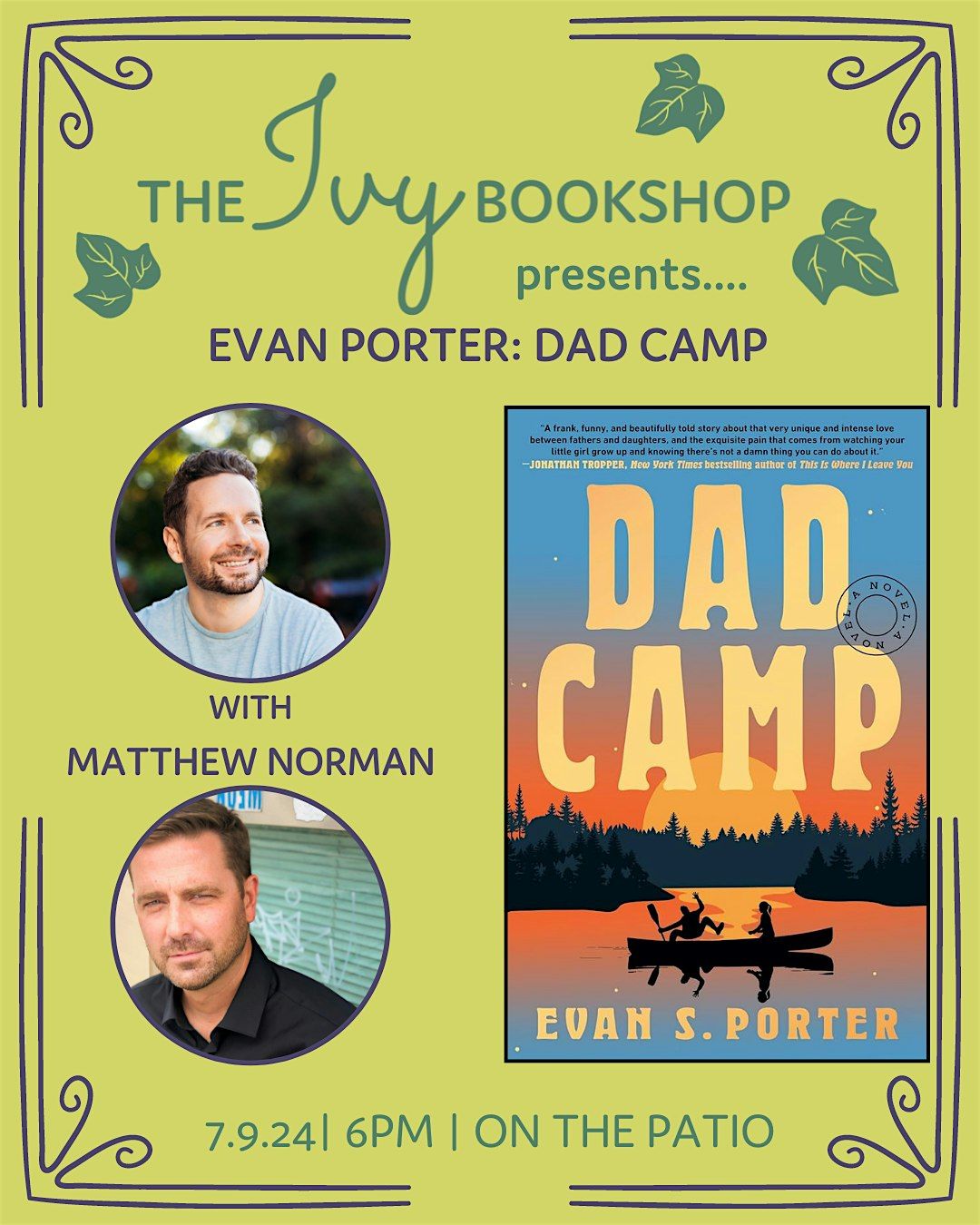 Evan Porter: DAD CAMP (with Matthew Norman)