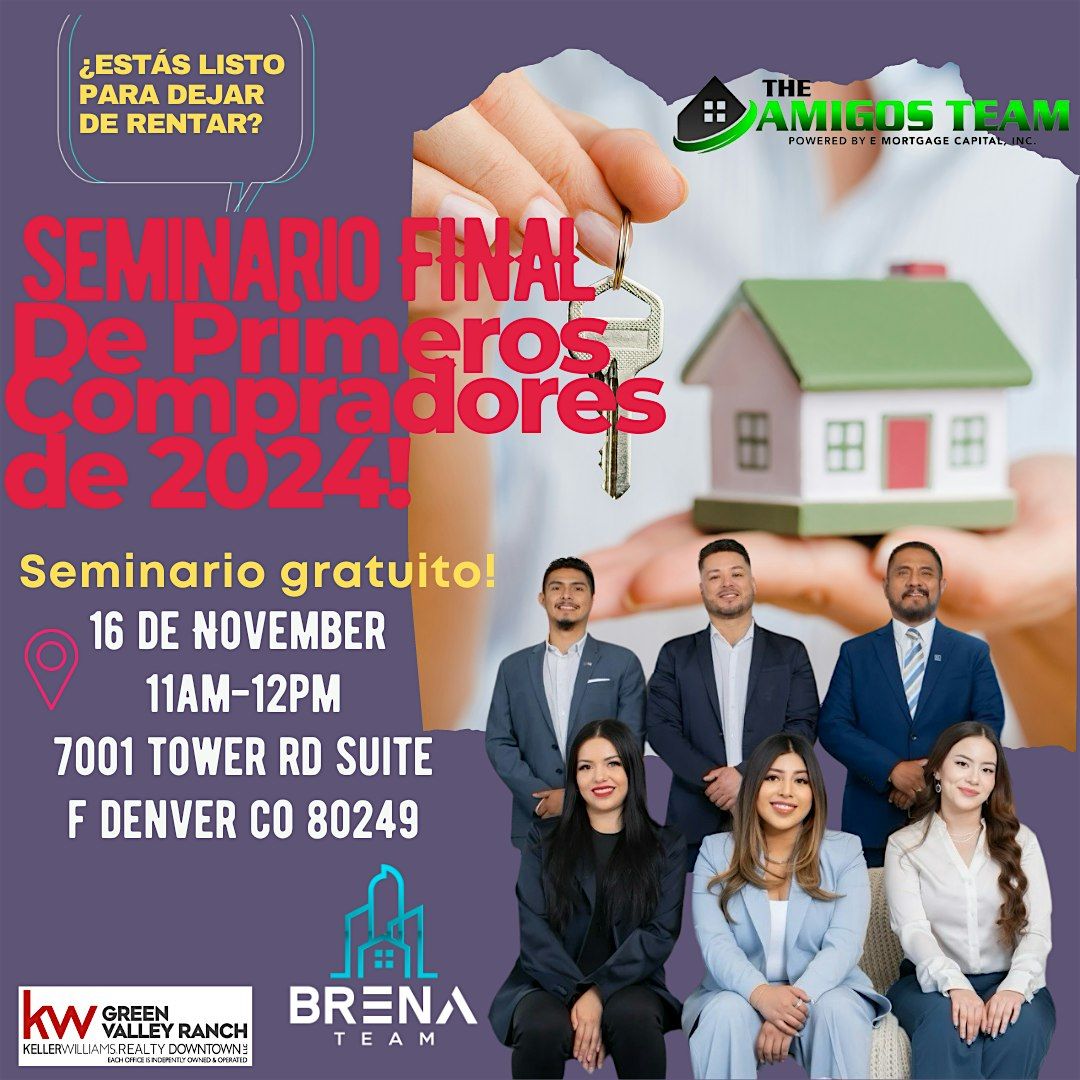 SEMINARIO FINAL DE PRIMEROS COMPRADORES DE 2024