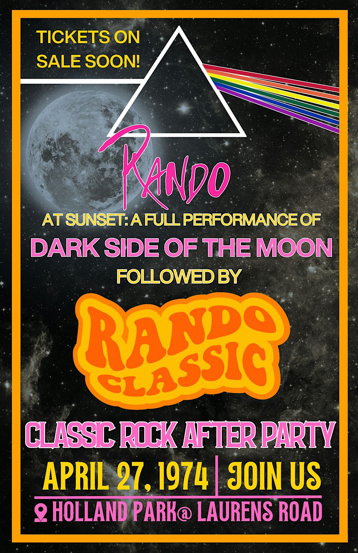 Randomonium Presents: Dark Side of the Moon at Holland Park\/ Classic Rock