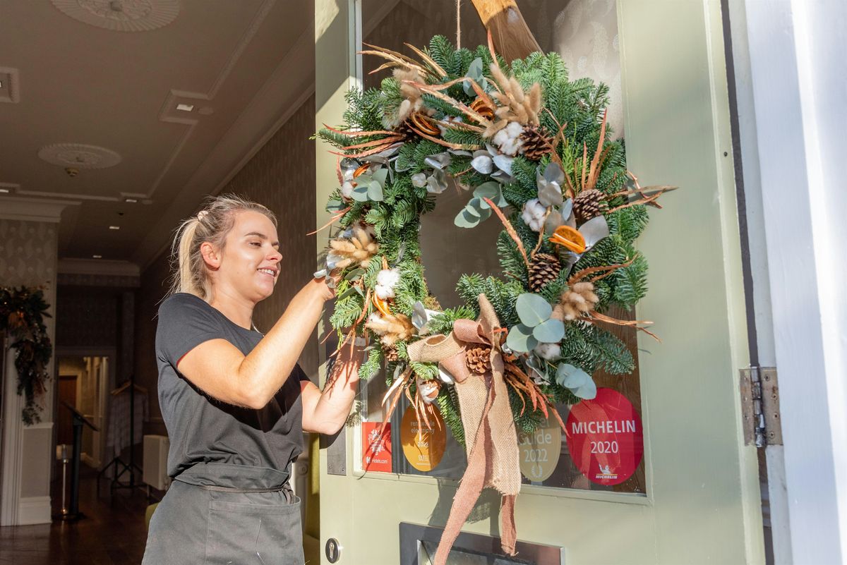 Eco-Wreath Workshop at the Green House Hotel with Hillview Florist - \u00a360pp