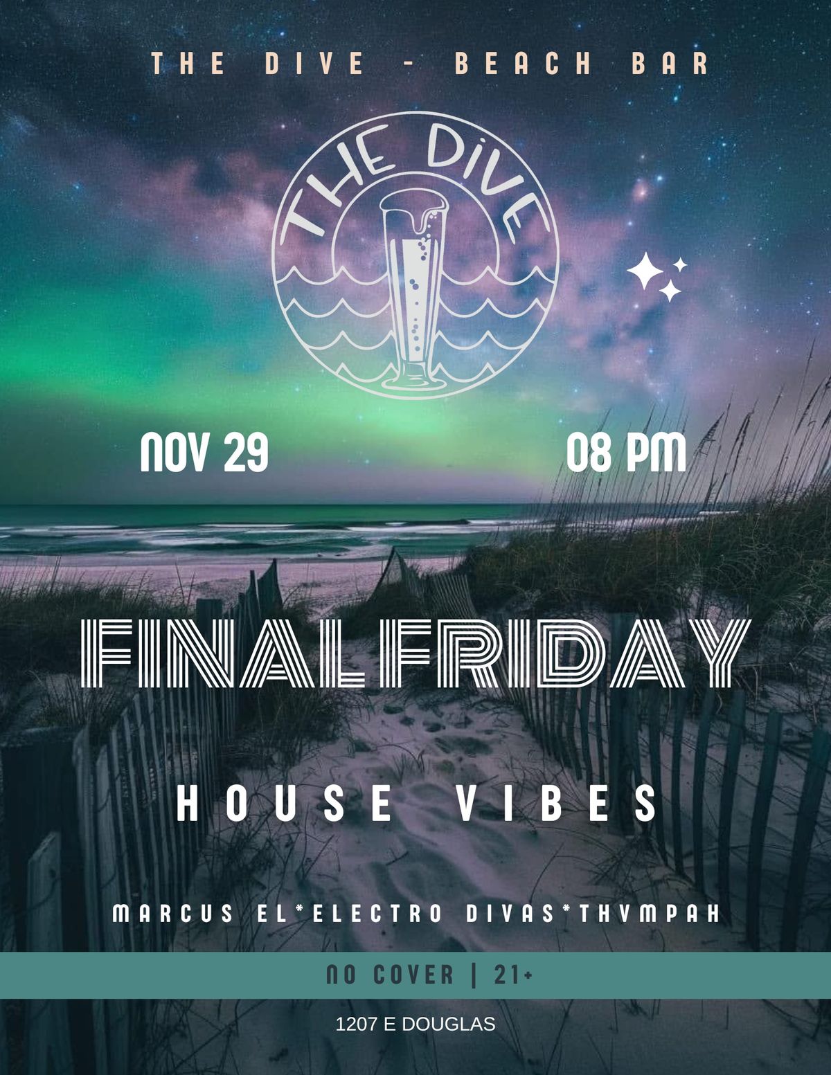 Final Friday Nov at The Dive