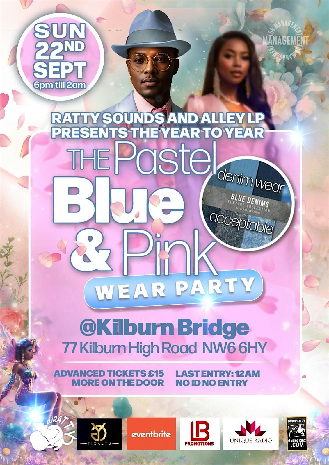 Pastel Blue and Pink Party