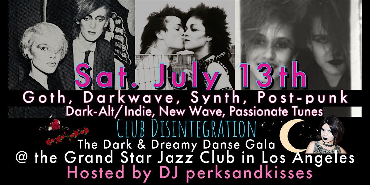 Goth, Darkwave, Post-Punk, Synth, New Wave, Alt\/Indie Dark & Dreamy Danse