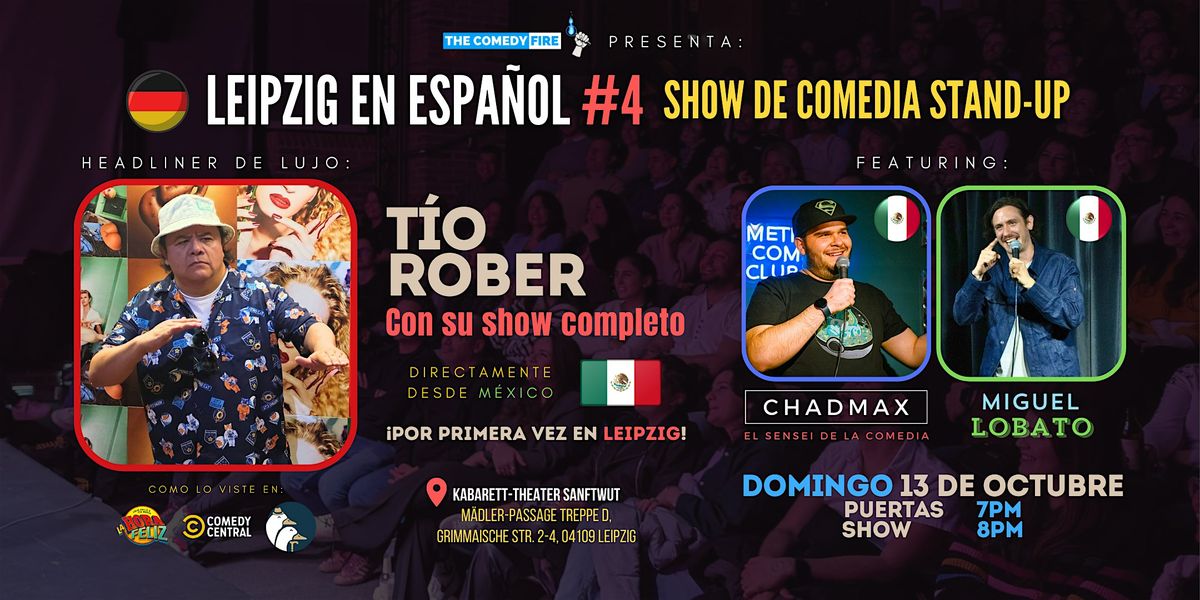 Leipzig en Espa\u00f1ol #4 - Show de comedia stand-up| Con El T\u00edo Rober!