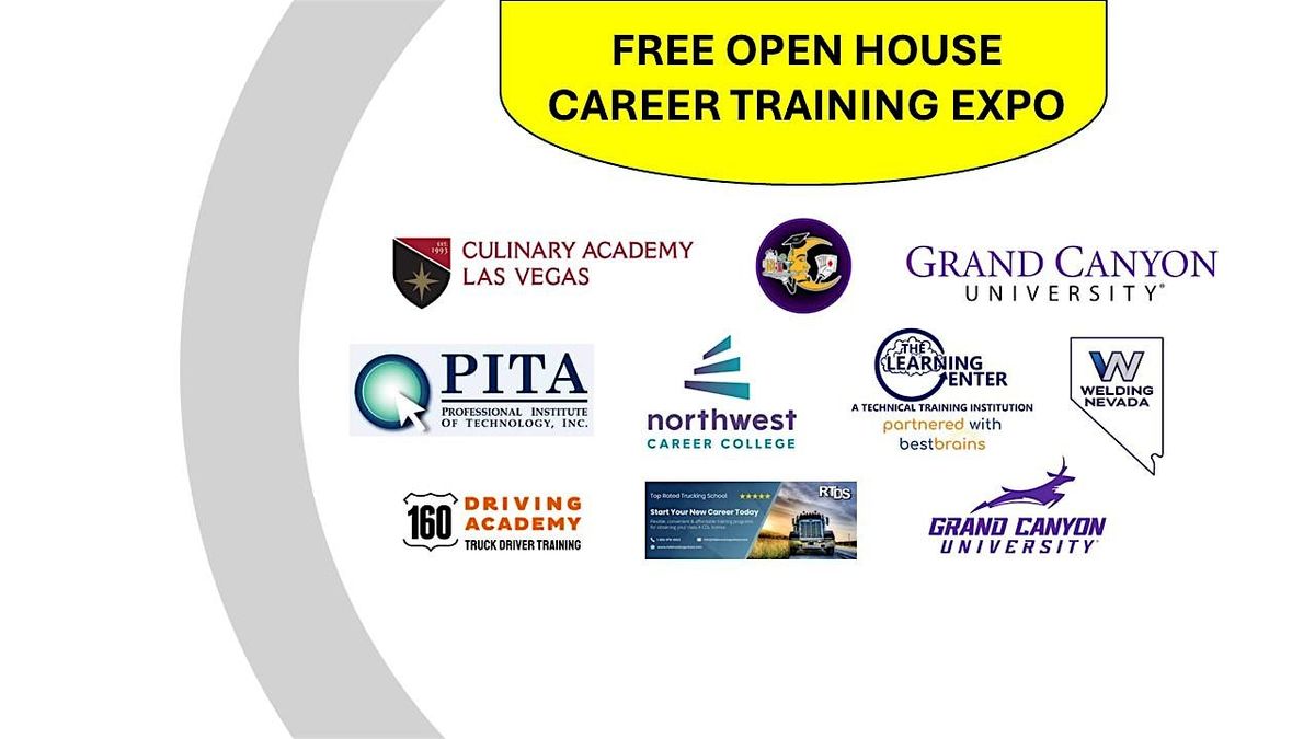 Free Career Training Expo. Tech Schools. Trade Schools. Culinary School. University and more
