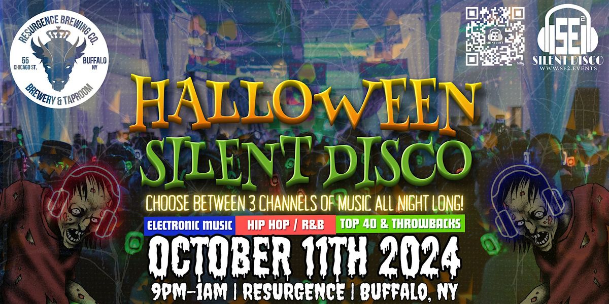 HALLOWEEN Silent Disco @ Resurgence! - 10\/11\/24