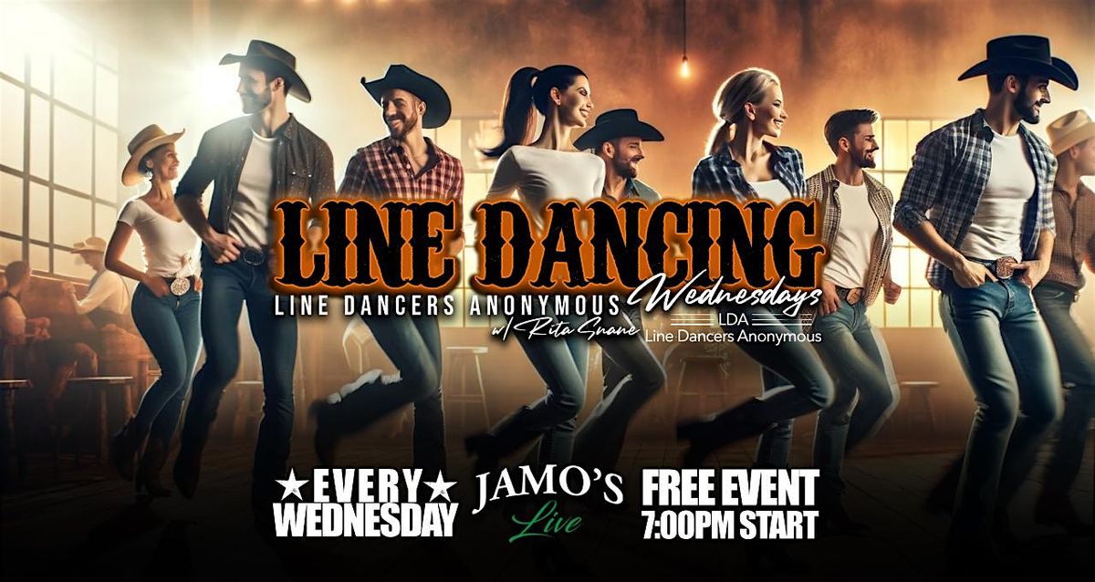 Line Dancers Anonymous Wednesdays with Rita Svane