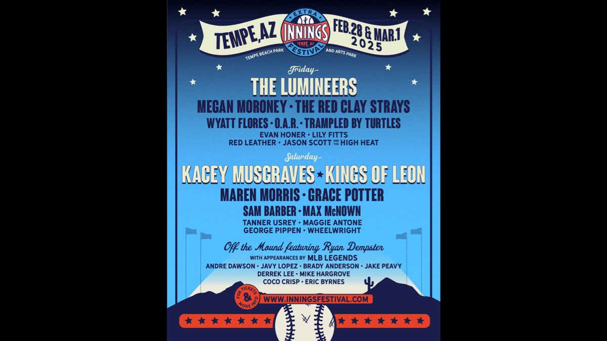 Extra Innings Festival - (2 Day Pass) with The Lumineers, Kacey Musgraves, Kings of Leon, & more!