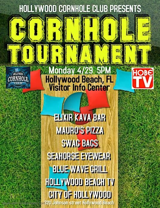 HOLLYWOOD CORNHOLE CLUB TOURNAMENT #3