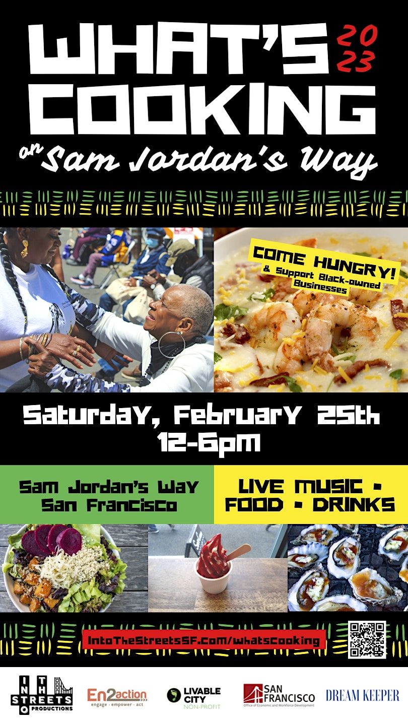 Whats Cooking on Sam Jordans Way 2023, Sam Jordan's Way, San Francisco ...