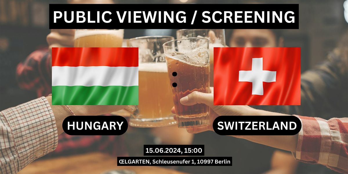 Public Viewing\/Screening: Slovenia vs. Serbia
