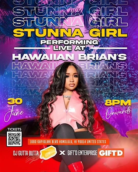 Stunna Girl Live Cancer Birth day Bash Honolulu hawaii