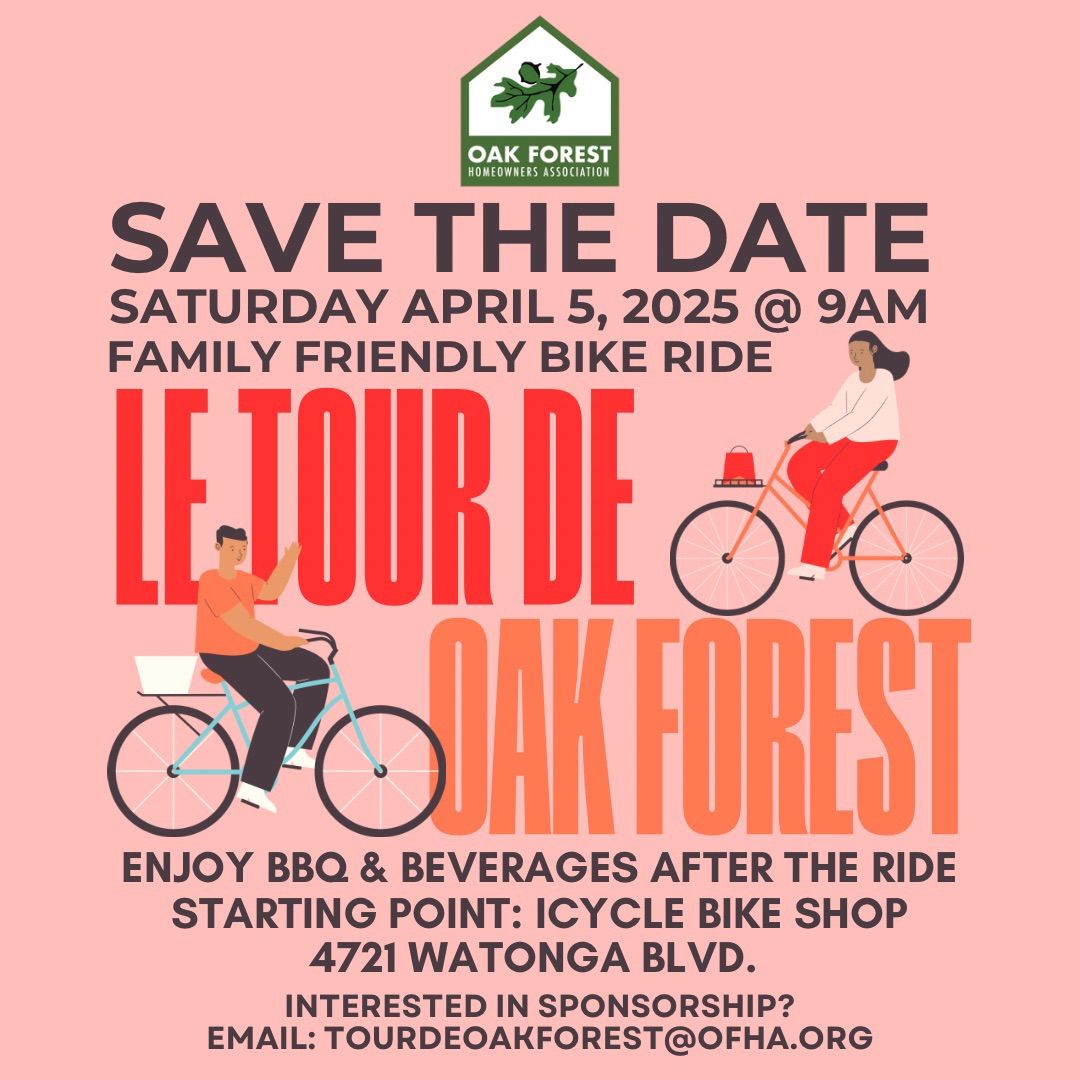 Le Tour de Oak Forest Bike Bash