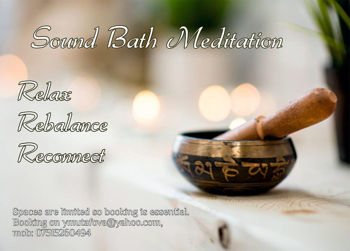 Sound Bath Meditation, Hornsey Vale Community Centre, London, 22