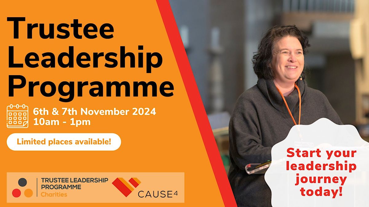 Trustee Leadership Programme - Virtual