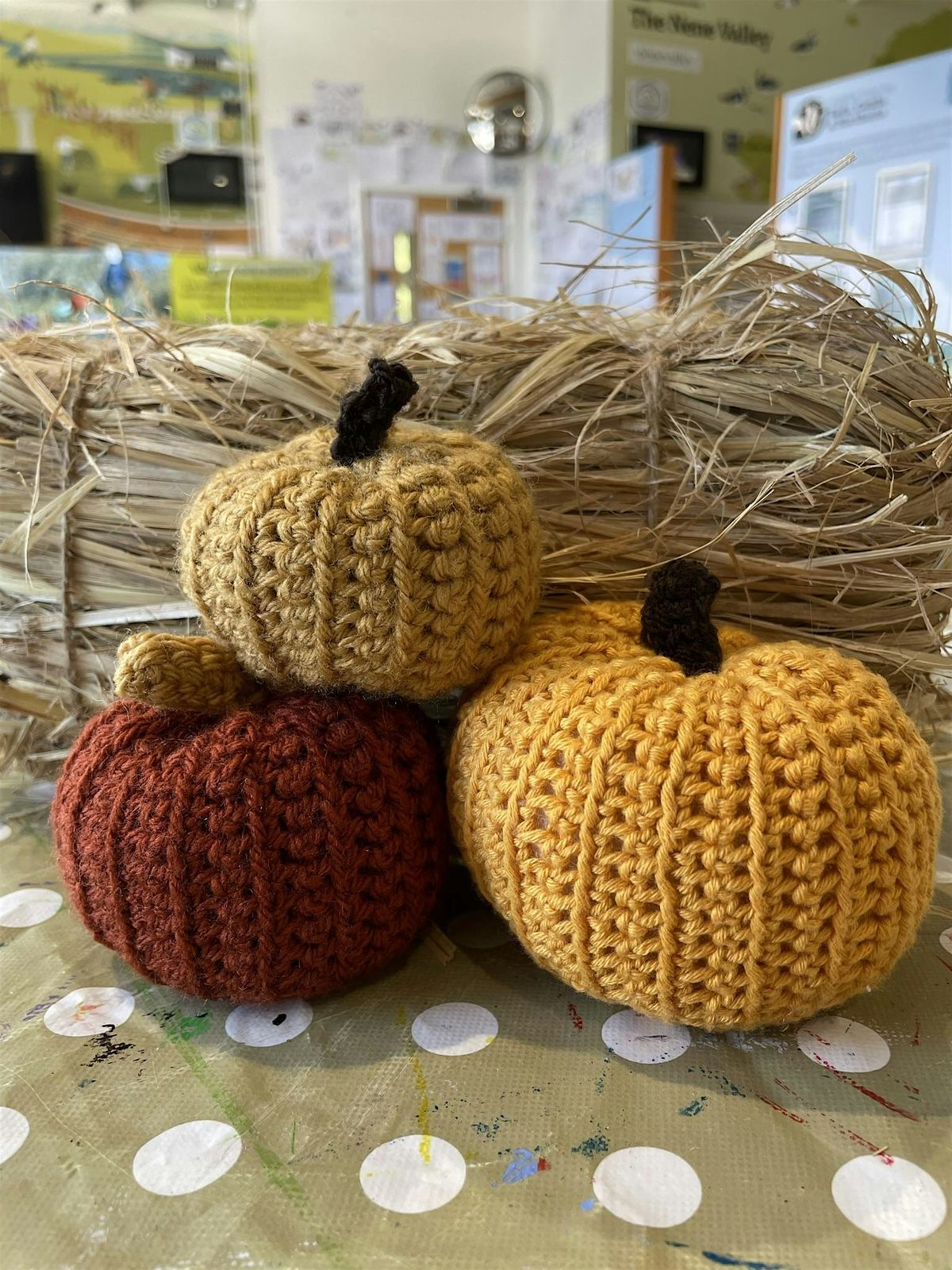 Beginners Crochet Workshop- Pumpkins