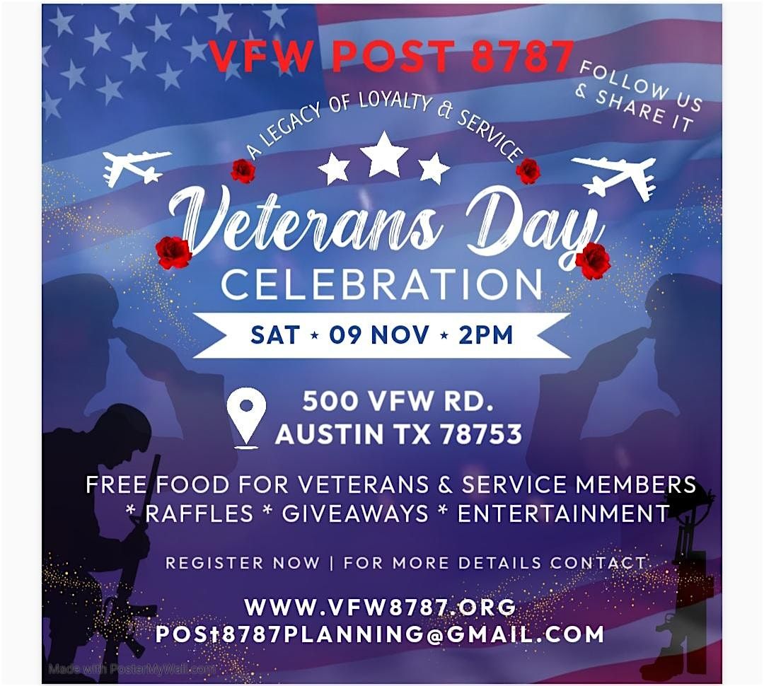 Veterans Day BBQ & Silent Auction