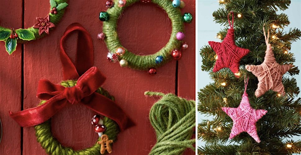 Sip & Make Ornaments