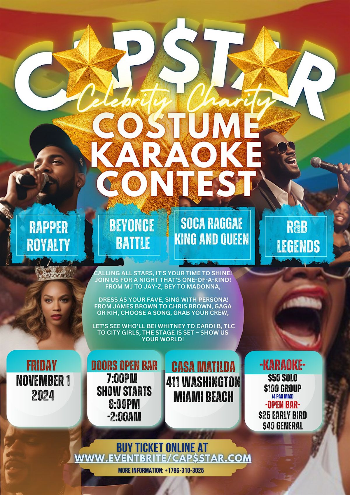 CAPSTAR  Costume Karaoke Contest  Presented by @RSVIP.MIAMI